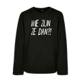 Wie Zijn Ze Dan Kids Sweater | Skilliecam
